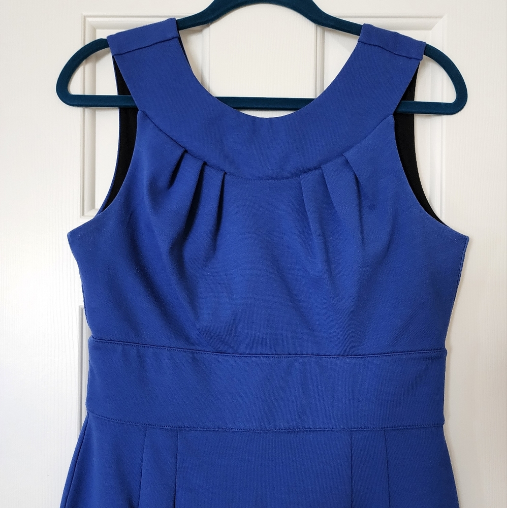 Banana Republic cobalt blue sleeveless sheath dress size 6